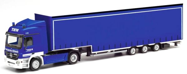 HER312608 - MERCEDES Actros 4x2 con rimorchio 3 Assi THW - 1
