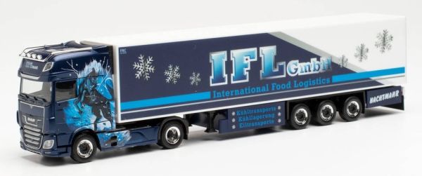 HER313261 - DAF XF SSC 4x2 con rimorchio frigorifero 3 assi IFL / NACHTMARE - 1