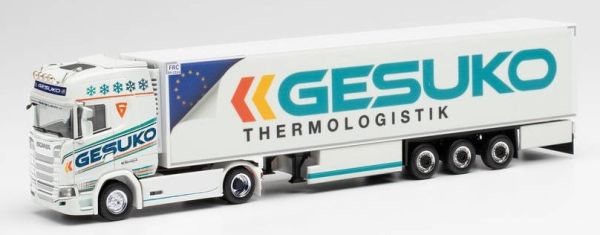 HER313780 - SCANIA CS20 4x2 con rimorchio refrigerato 3 assi GESUKO - 1