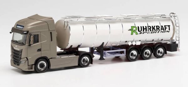HER313865 - IVECO S-Way 4x2 con cisterna a 3 assi RUHRKRAFT - 1
