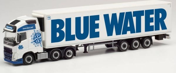 HER313971 - VOLVO FH Gl. XL 2020 6x2 con rimorchio refrigerato 3 assi BLUE WATER - 1