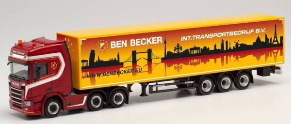 HER314091 - SCANIA CR 20 HD 6x2 con rimorchio a 3 assi BEN BECKER - 1