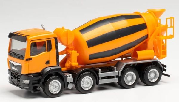 HER314138 - MAN TGS 8x4 spinner arancione - 1