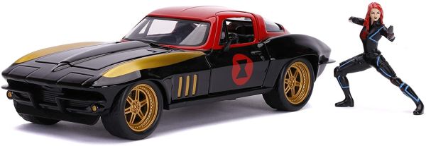 JAD31749 - Chevy CORVETTE del 1966 con la VEDOVA NERA - 1