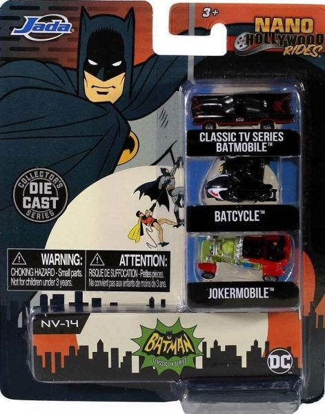 JAD31988 - 3 veicoli Batman classici - 1