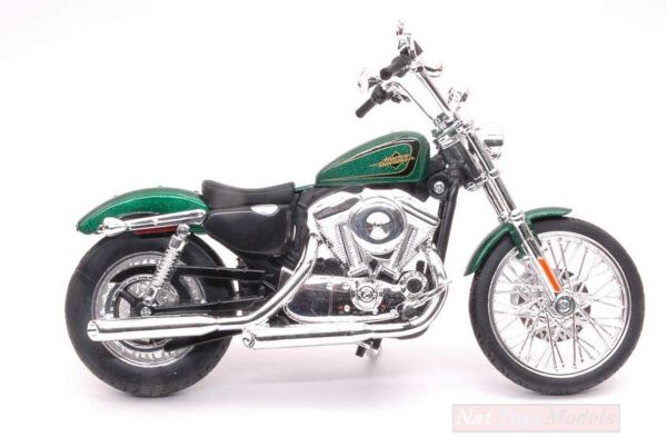 MST32320-G - HARLEY DAVIDSON XL 1200V 2013 Verde metallizzato - 1