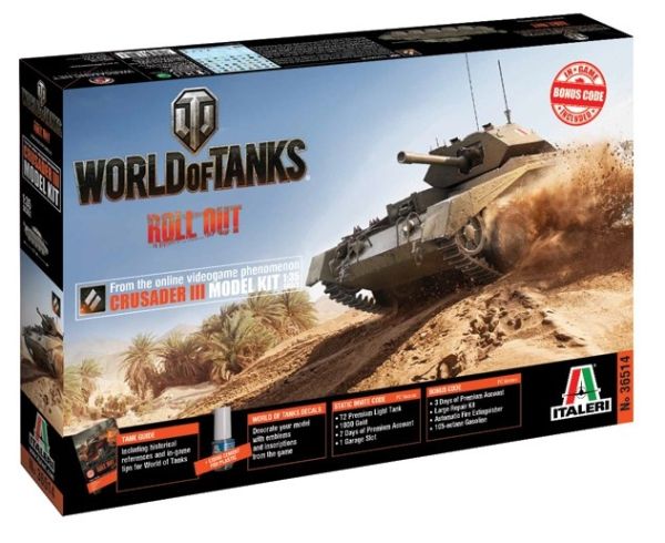 ITA36514 - Tank Crusader III - World of Tanks da assemblare e dipingere - 1