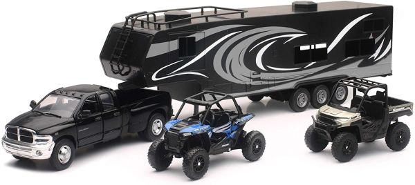 NEW37046 - Camper con RANGER XP1000 e due POLARIS RZR XP turbo - 1