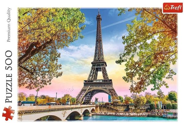 TRF37330 - Puzzle 500 Pezzi Parigi Romantica - 1