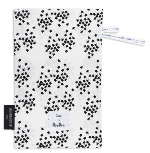 DC3766-4 - MY SAC A DOUDOU in cotone - fantasia a stelle - 1