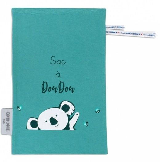 DC3767-2 - MY SAC A DOUDOU in cotone - blu divertente - 1