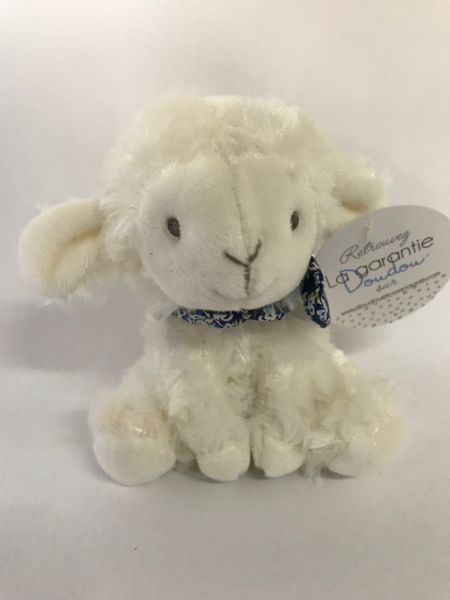DC3817-02 - Trapunta per neonato Lamb Darling Blu floreale - 1