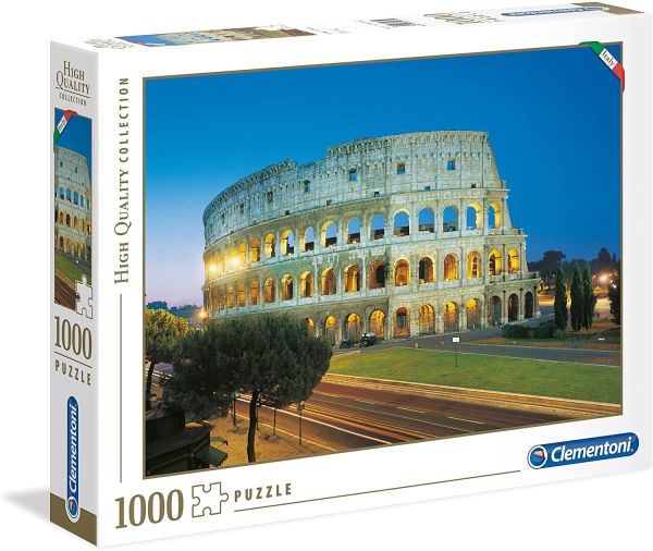 CLE39457 - Puzzle 1000 Pezzi Colosseo a Roma - 1