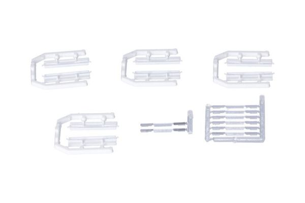 HER054706 - Paraurti KRONE bianchi - 8 pezzi - 1