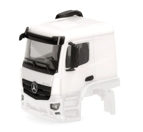 HER086257 - MERCEDES BENZ Actros Classicspace cabina bianca - 2 pezzi da assemblare - 1