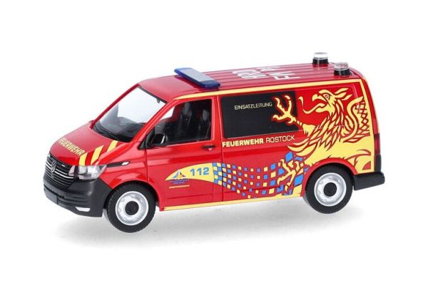 HER097703 - VOLKSWAGEN T6.1 Vigili del fuoco di Rostock - 1