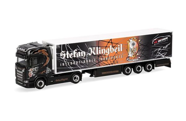 HER321013 - SCANIA CS 20 4x2 con rimorchio frigorifero a 3 assi STEFAN KLINGBEIL TRANSPORTE - 1