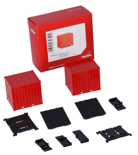 HER053594-004 - Container da 10 piedi con supporto - 2 pezzi da assemblare - 1
