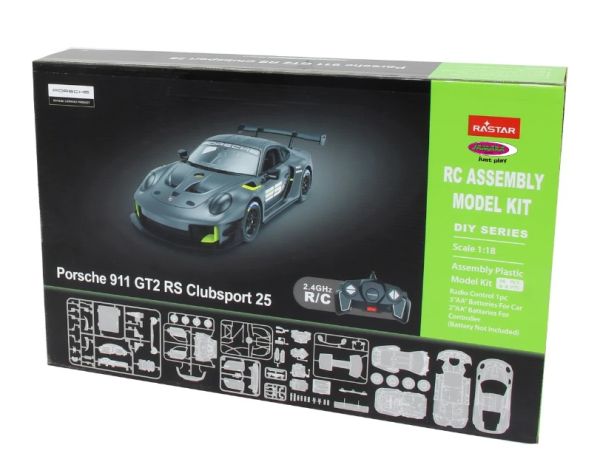JAM402190 - En kit - PORSCHE 911 GT2 RS Clubsport #25 gris - Radiocontrolado - 1