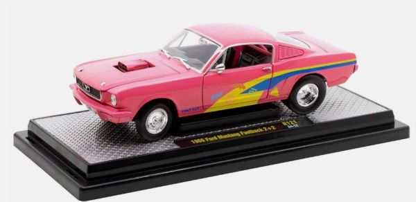 M2M-40300-121B - FORD Mustang Fastback 2+2 1966 Rosa - 1