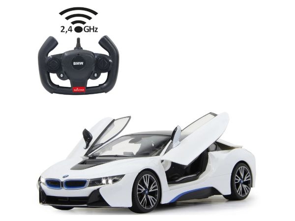 JAM404571 - BMW i8 blanco con puertas funcionales - Radiocontrol - 1