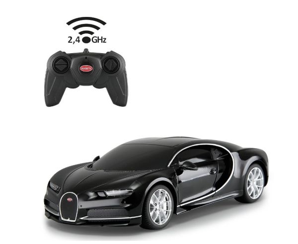JAM405136 - BUGATTI Chiron negro - Radiocontrol - 1