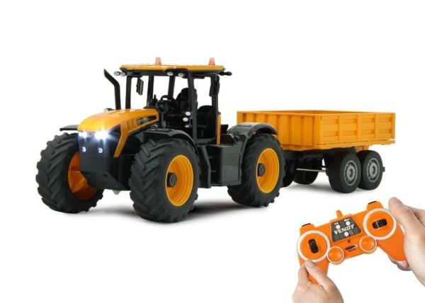 JAM405305 - JCB Fastrac con rimorchio - radiocomandato - 1