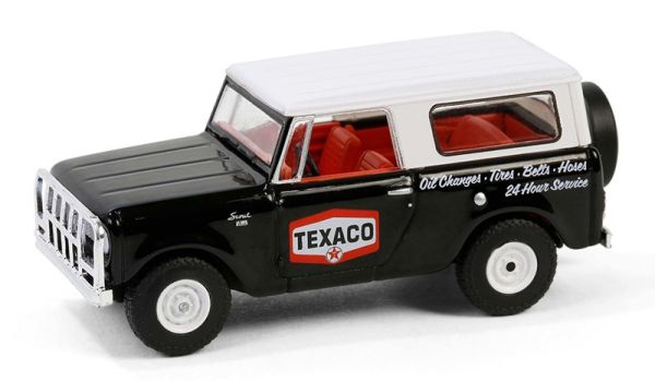 GREEN41165-B - HARVESTER Scout 1963 nero TEXACO della serie TEXACO in blister - 1