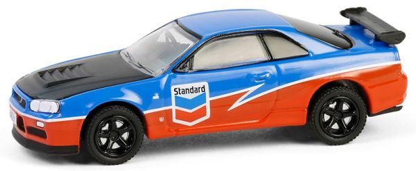 GREEN41175-E - NISSAN Skyline GT-R R34 2000 della serie CHEVRON SPECIAL in blister - 1