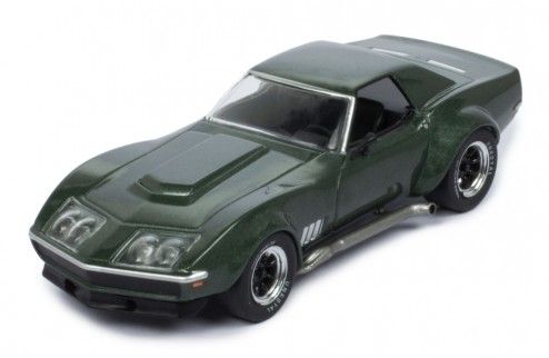 IXOCLC414N - CHEVROLET Corvette C3 personalizzata 1972 verde metallizzato - 1