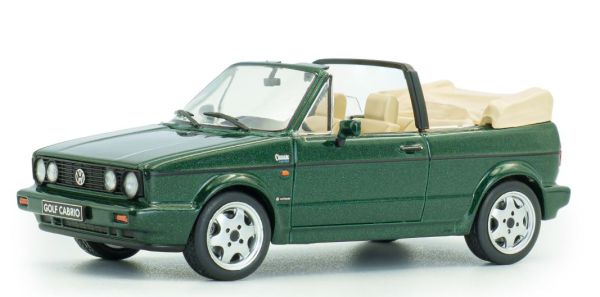 SOL4315803 - VOLKSWAGEN Golf MKI cabriolet Sportline 1992 verde - 1