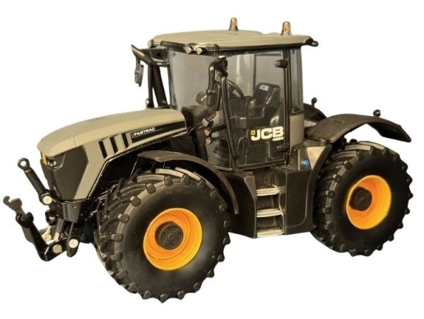 BRI43453Y - JCB Fastrac 4220 Grigio con cerchi gialli – Edizione limitata a 501 unità - 1