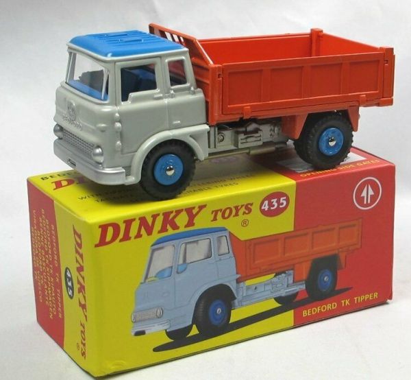 DIN435 - BEDFORD TK ribaltabile rosso blu e bianco – Edizione ATLAS - 1
