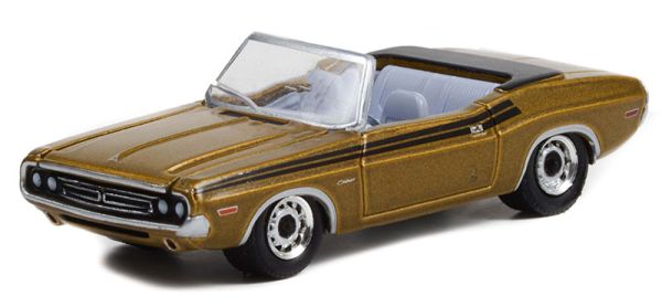 GREEN44940-A - DODGE Challenger decappottabile 1971 della serie televisiva THE MOD SQUAD 1968-1973 in blister - 1