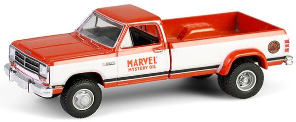 GREEN46160-B - DODGE Ram Dually 1989 - Olio MARVEL Mystery della serie DUALLY DRIVERS serie, in blister: - 1