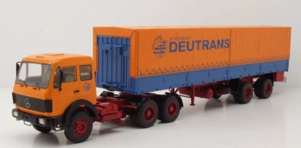 PRX47216 - MERCEDES-BENZ NG2232 6x4 con rimorchio coperto a 2 assi - DEUTRANS - 1