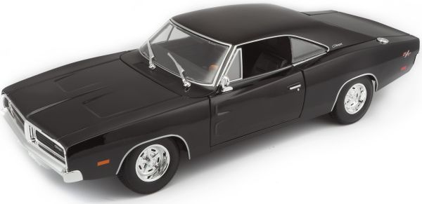 MST31387BL - Dodge Charger R/T nera del 1969 - 1