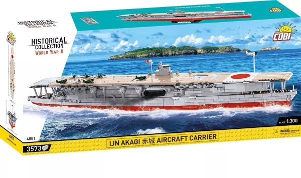 COB4851 - Portaerei IJN AKAGI - 3573 pezzi - 1