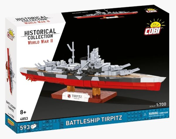 COB4853 - Corazzata TIRPITZ - 593 pezzi - 1