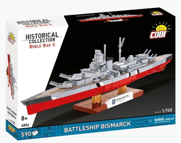 COB4854 - Corazzata BISMARCK - 590 pezzi - 1