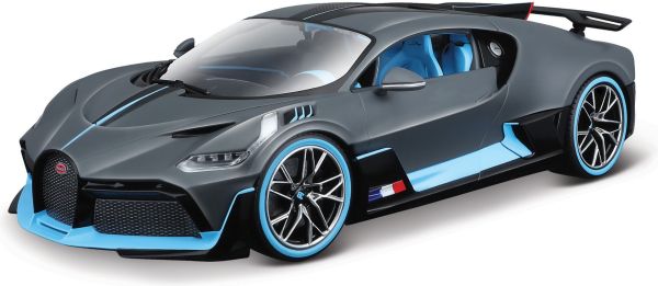 BUR11045 - BUGATTI Divo Grigio opaco e Blu - 1