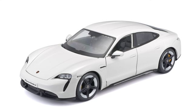 BUR21098W - PORSCHE Taycan bianca - 1