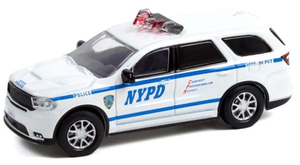 GREEN42980-F - Confezione blister serie 40 DODGE Durango 2019 della polizia di New York HOT PURSUIT - 1