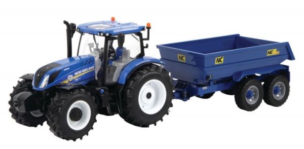 BRI43268 - NEW HOLLAND T6.175 con rimorchio NC - 1
