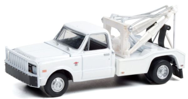 GREEN46070-A - CHEVROLET C-30 Carro attrezzi 1968 Bianco in blister - 1