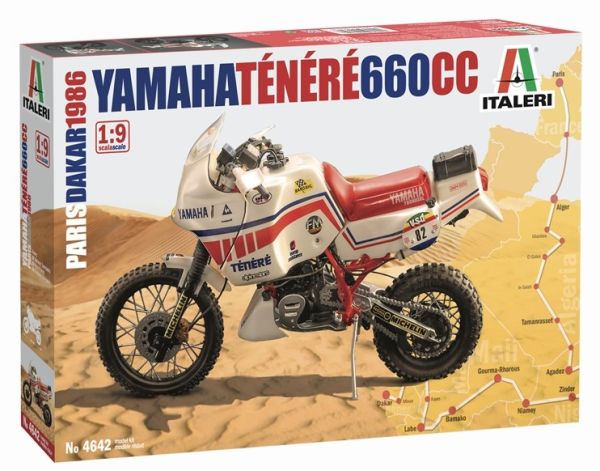 ITA4642 - Moto YAMAHA Tenere 660cc 1986 Paris Dakar da montare e verniciare - 1