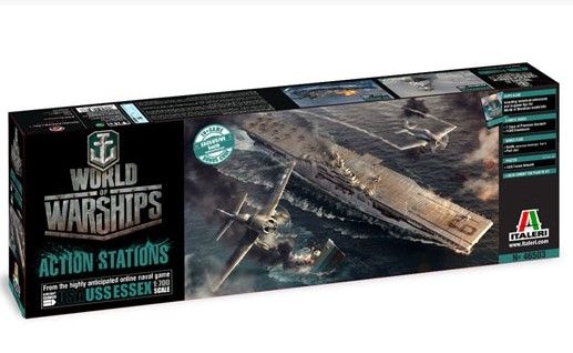 ITA46503 - Barca USS Essex WORLD OF WARSHIPper dipingere - 1