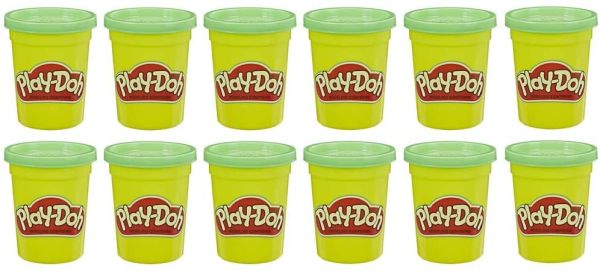 HASE4828 - 12 vasetti di plastilina Play-doh – Verde - 1