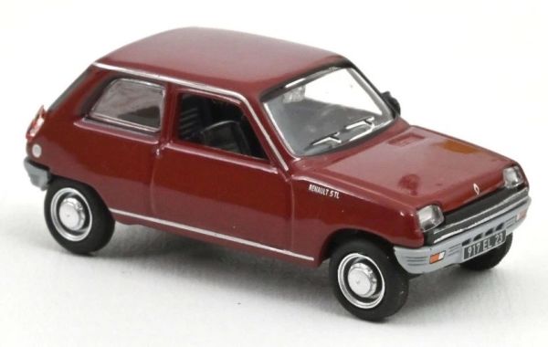 NOREV510541 - Renault 5 TL del 1972, rossa - 1