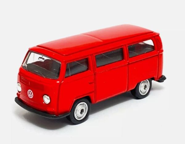 WEL52336ROUGE - VOLKSWAGEN Bus Tipo 2 1972 Rosso - 1